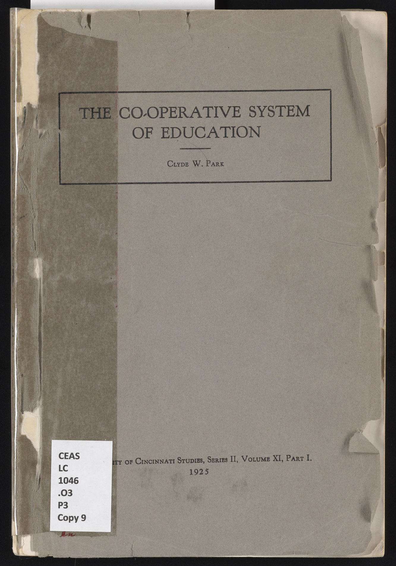 The co-operative system of education; a reprint of Bulletin number 37, series of 1916, U.S. Bureau of Education, with additions