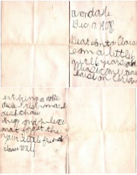 Letter to Santa 1908