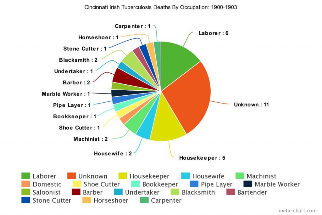 Tuberculosis Deaths by Occupation