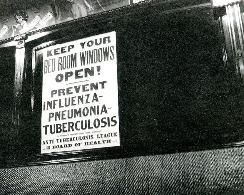 Sign Warning People of Tuberculosis