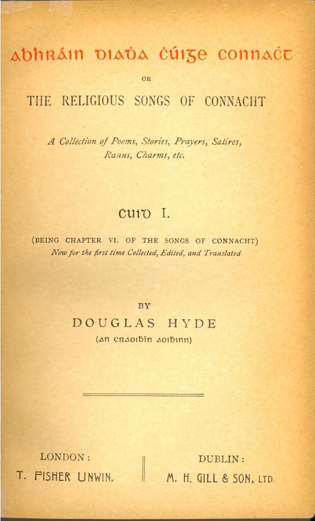 Douglas Hyde-Religious Songs of Connacht