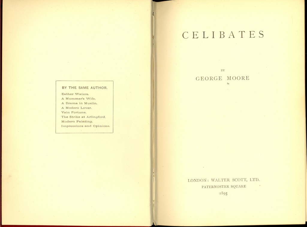George Moore-Celibates