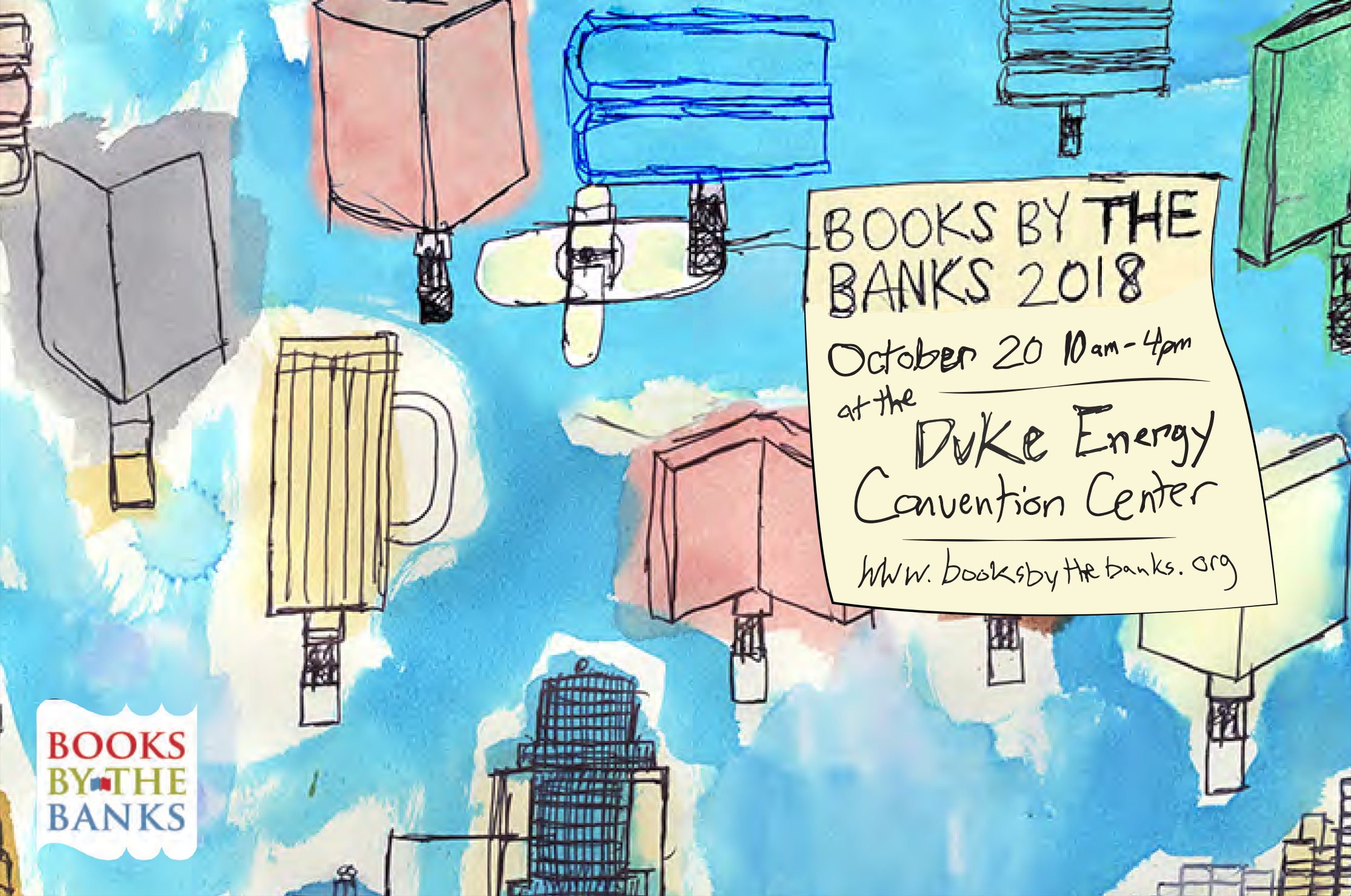 books by the banks graphic
