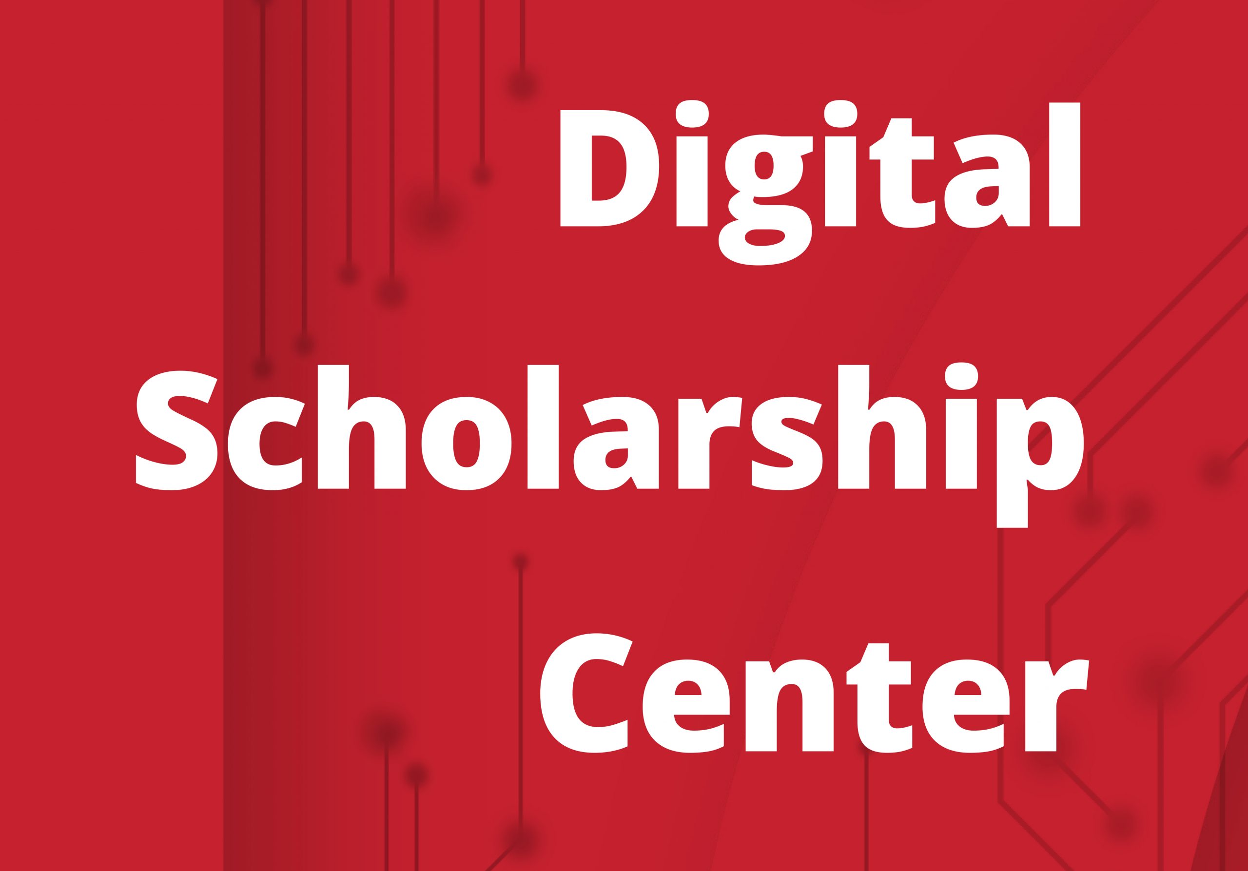 digital scholarship center graphic