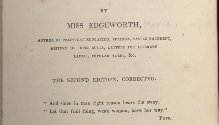 Maria Edgeworth-the modern griselda Galleries