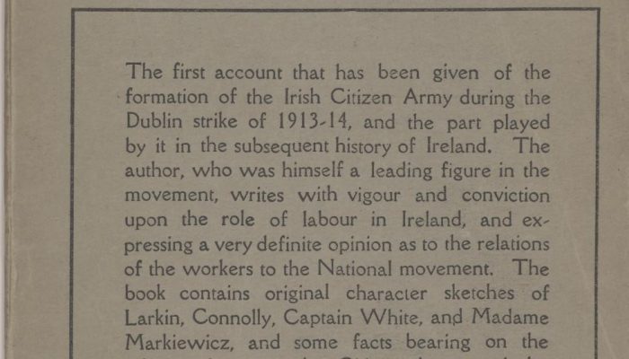 O'Casey-Irish citizen army Galleries