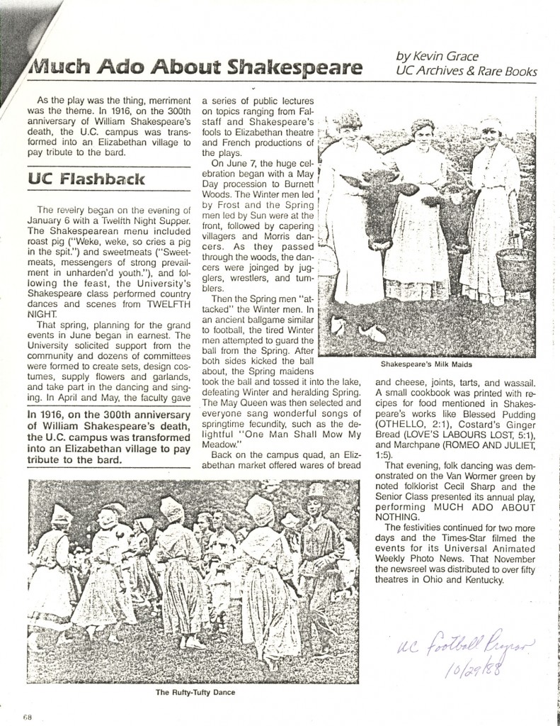 Much Ado About Shakespeare – William Shakespeare