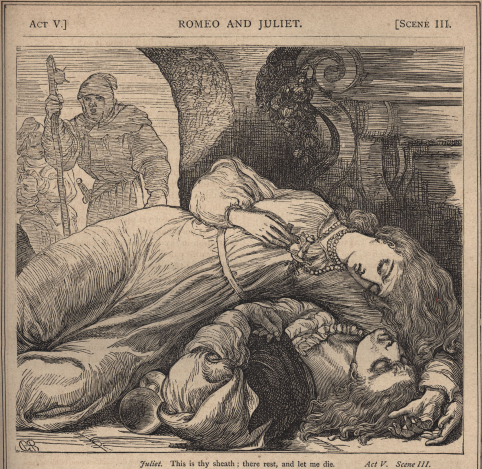 1848 — «Смерть Ромео и Джульетты»