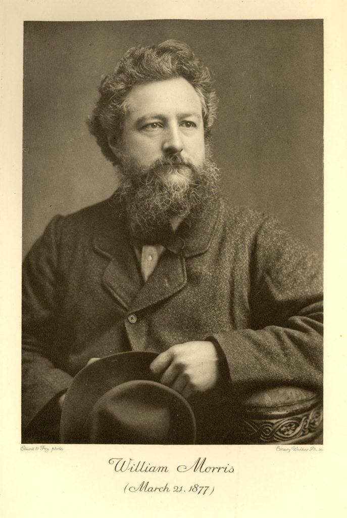 A photograph of Morris at age 43.