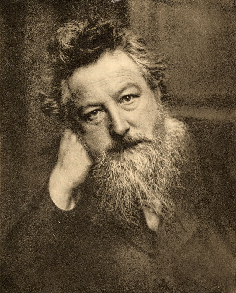 A photograph of Morris in his 50's.