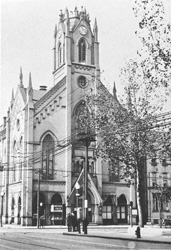 The church on the corner of 12th and Elm in Over-the-Rhine, 1916
