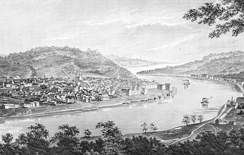 Cincinnati in 1837