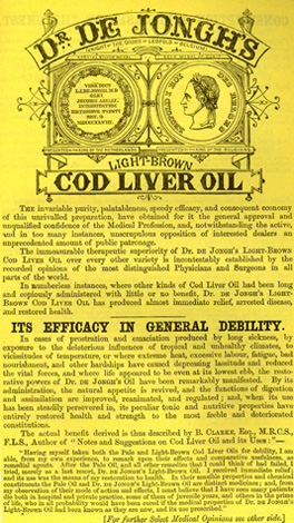 Cod Liver Oil Ad