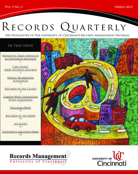 Records Quarterly Cover Spring 2012
