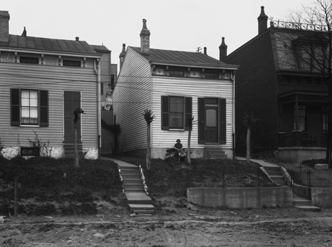 Houses along Moreland Street