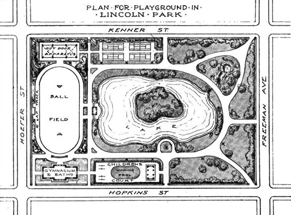 Plan of Lincoln Park