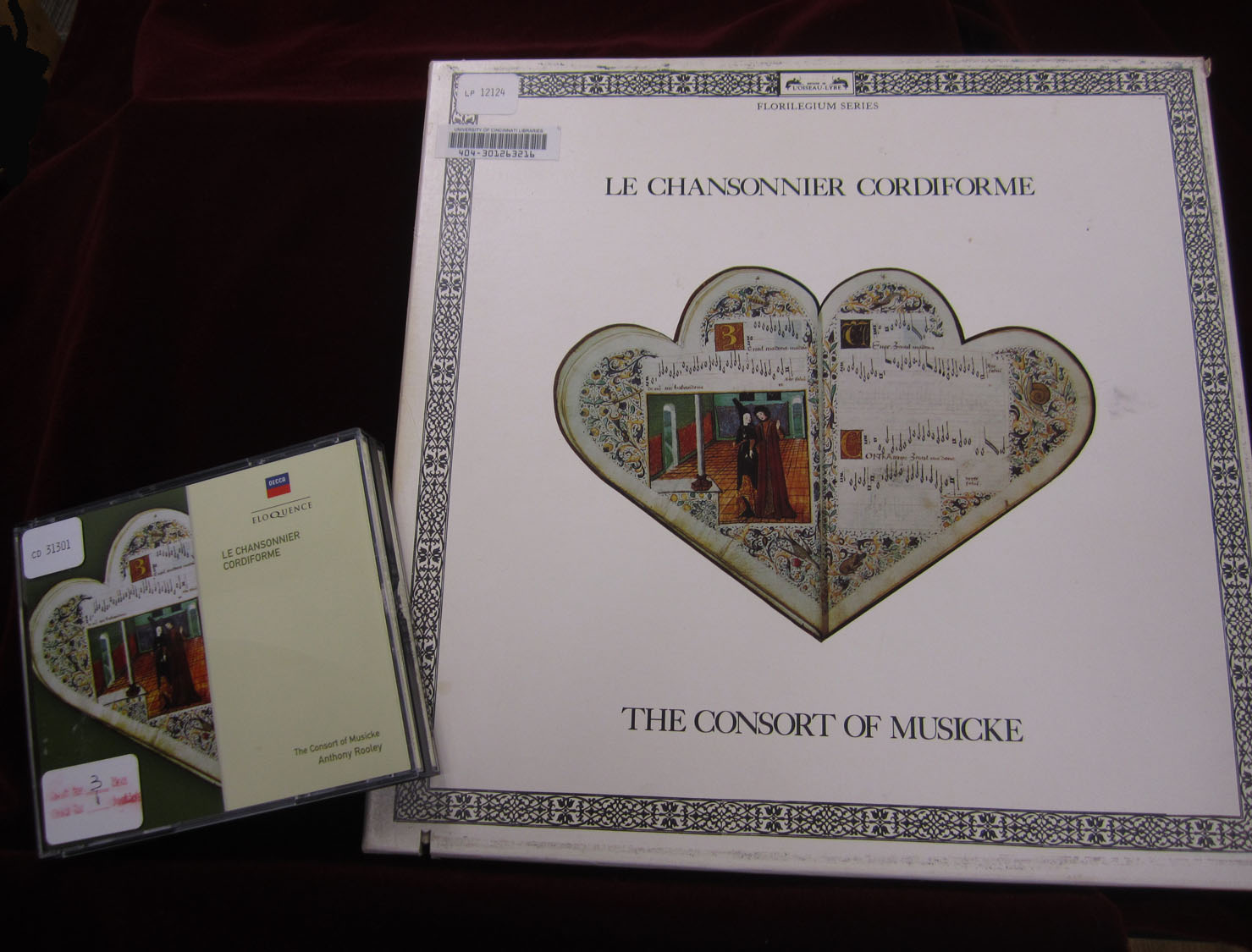 Recordings of the Le Chansonnier Cordiforme are available in the CCM Library