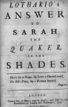 Answer to Sarah the Quaker