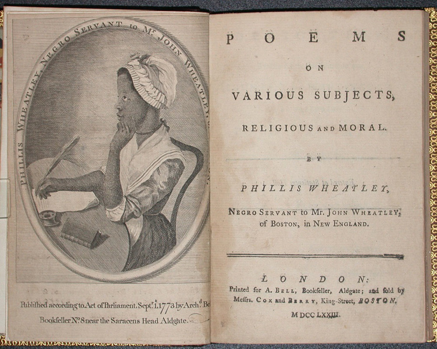 Phillis Wheatley's poems