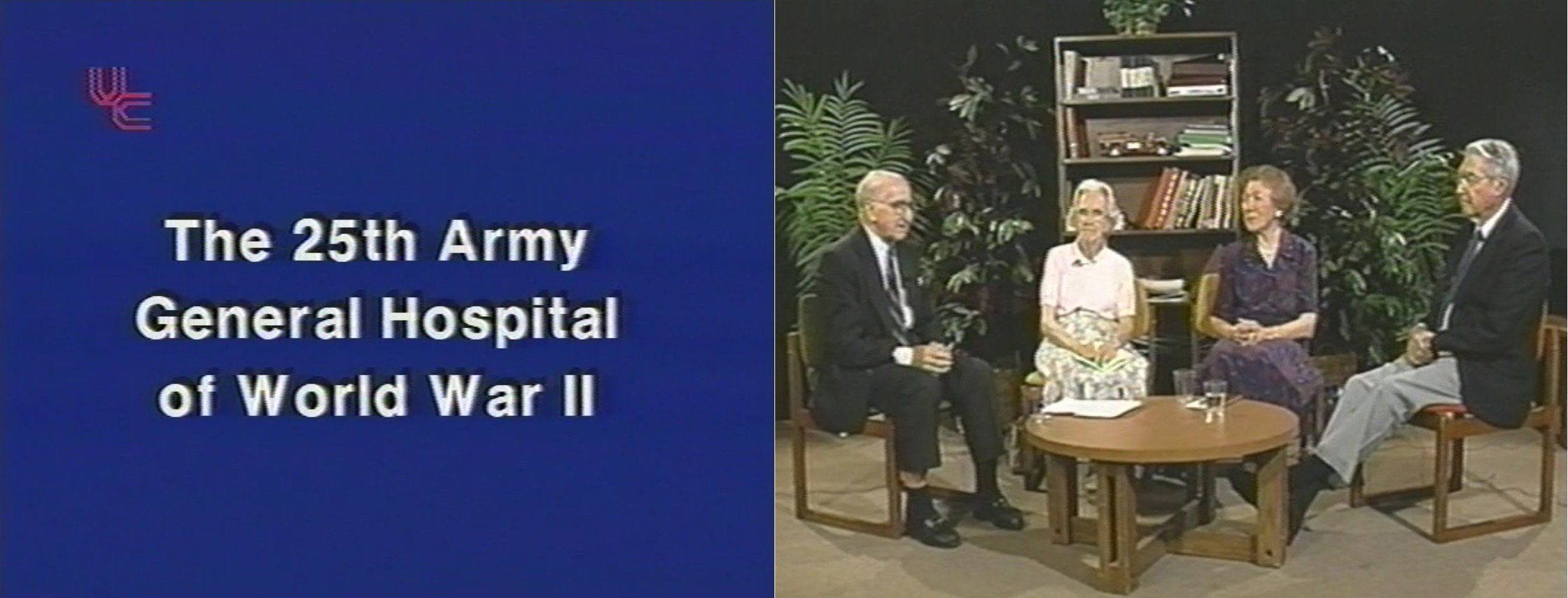 screenshot of title screen of 25th oral history edited
