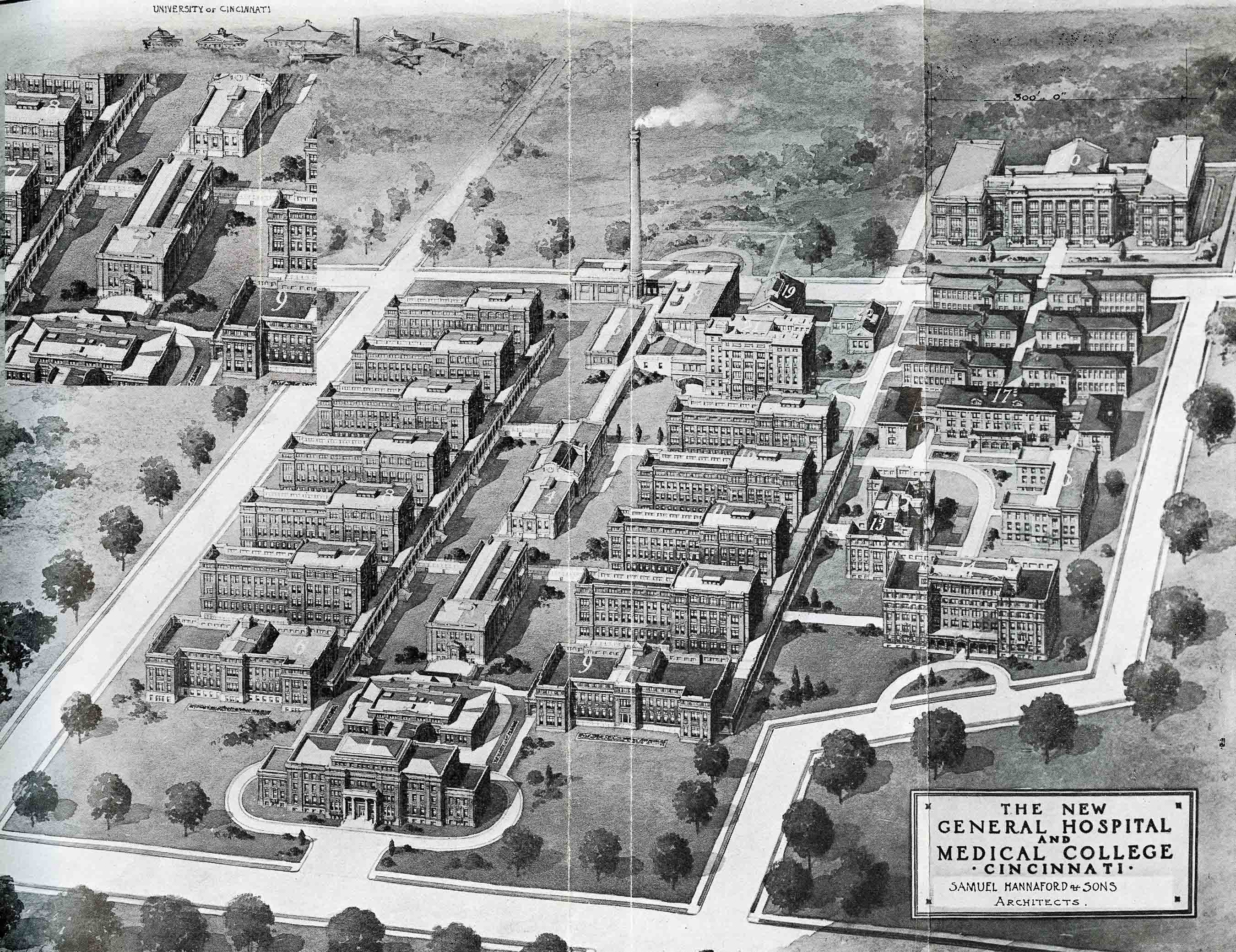 Cincinnati General Hospital's Intended Block Plan