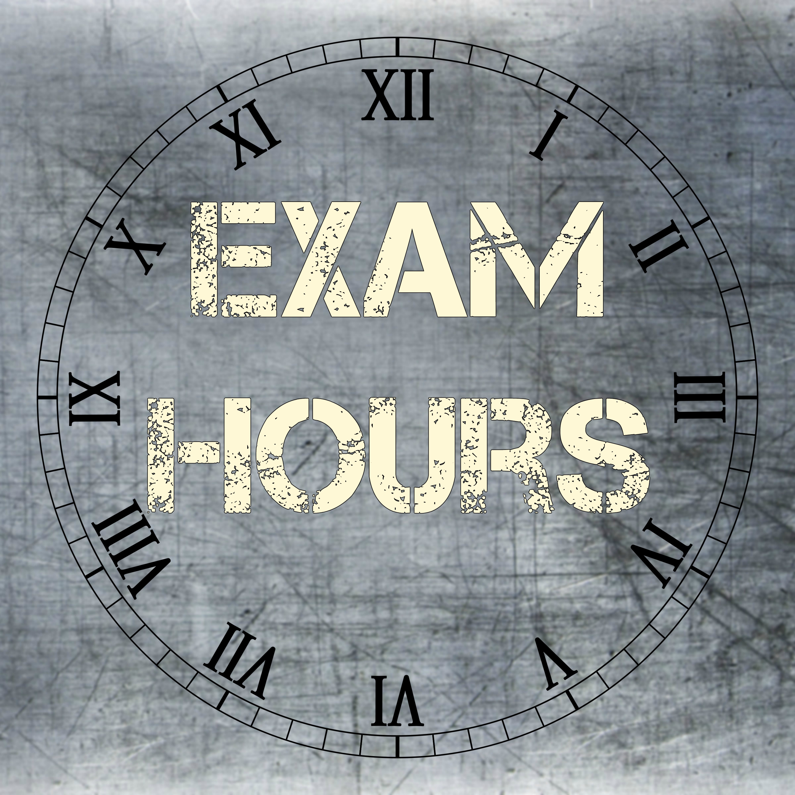 exam hours clock