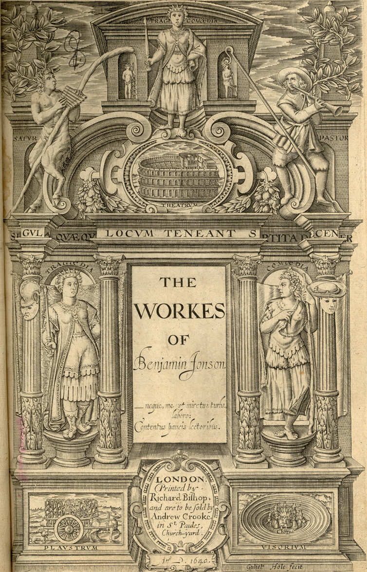 The Works of Benjamin Johson, title page