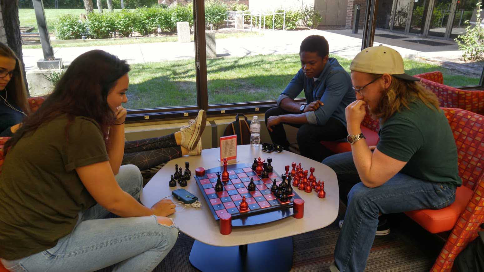Chess and Checkers in the Clermont College Library LiBlog