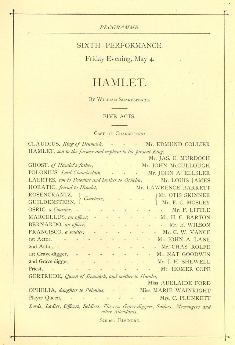 Hamlet Cast