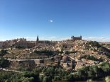 Landscape view of the city of Toledo, Spain.