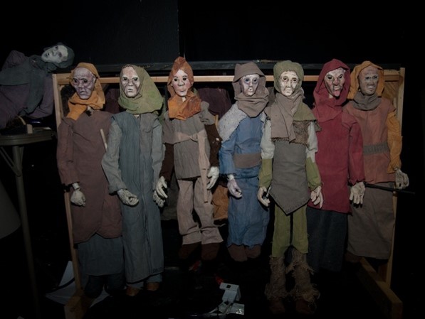 Puppets from Ridley Walker Play