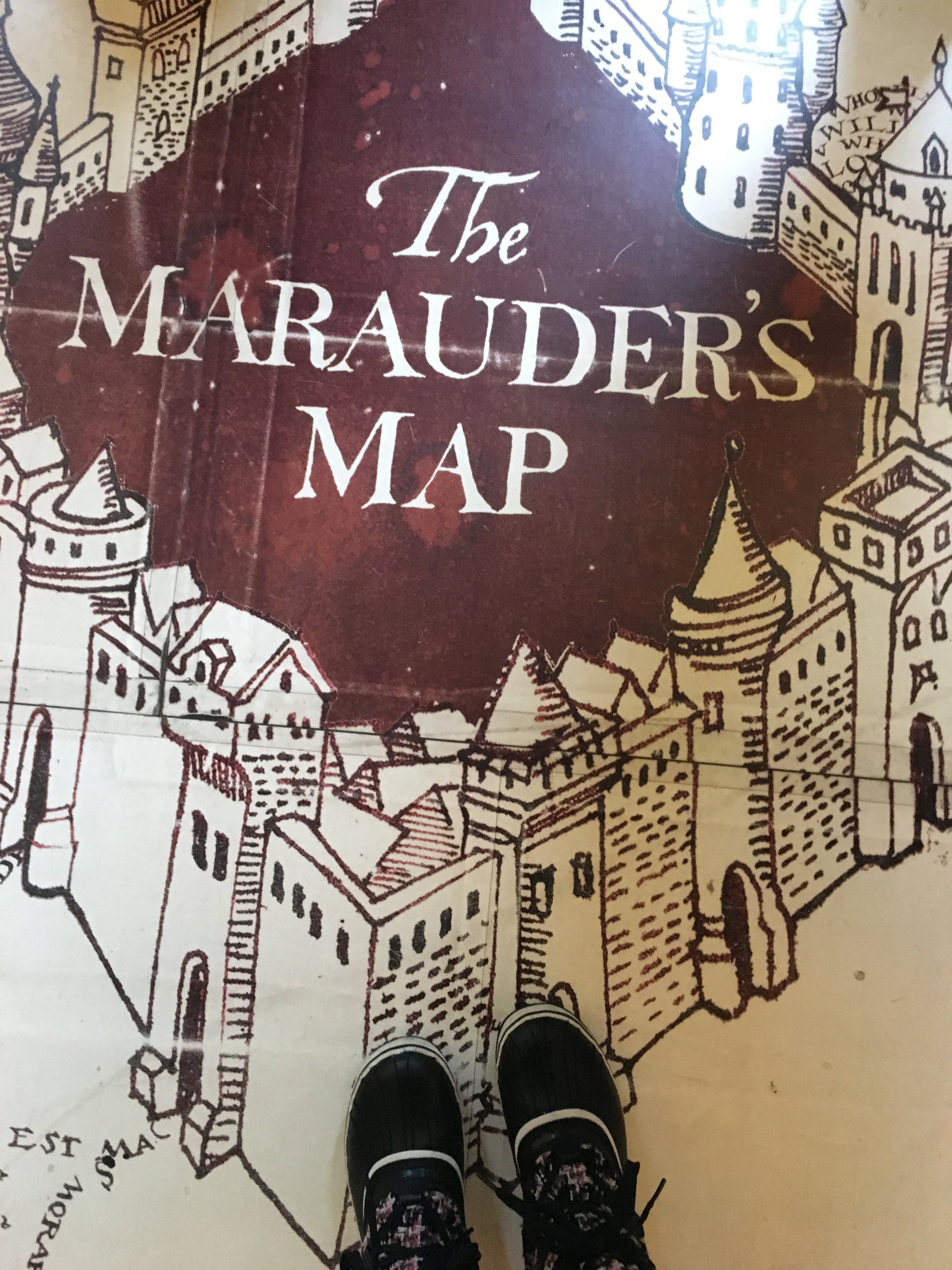 Standing on the Marauder's Map