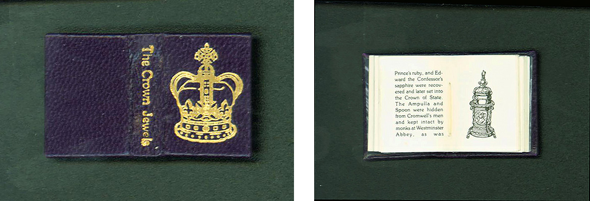 The Crown Jewels - Cover page and a page of text
