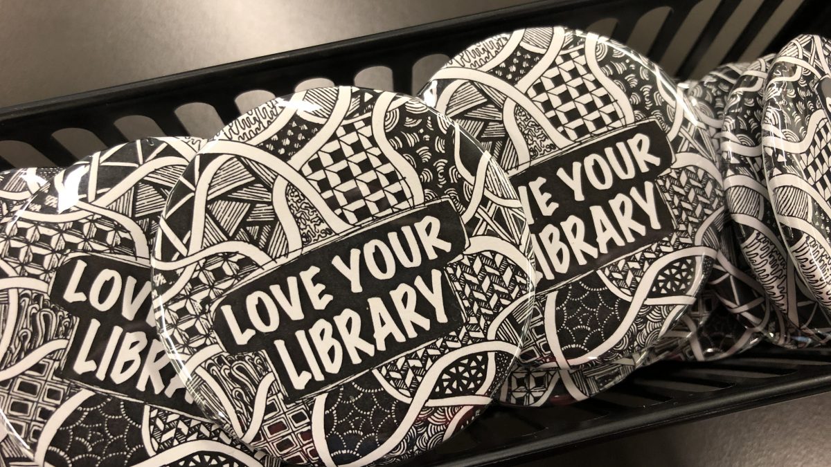 library buttons