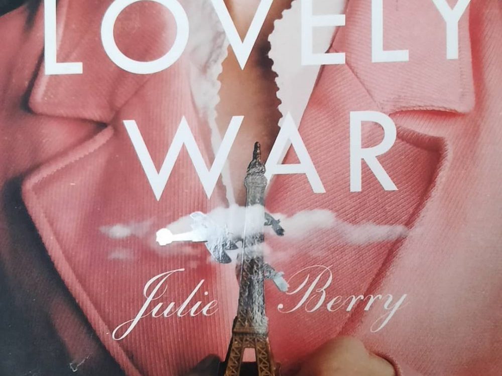 book cover lovely war by julie berry