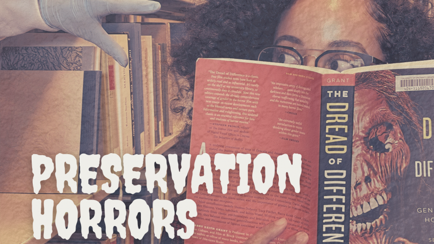 preservation lab horrors poster