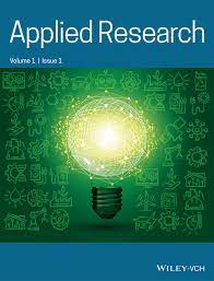 Cover of the journal Applied Research