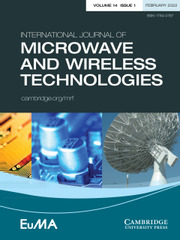 Cover of International Journal of Microwave and Wireless Technologies