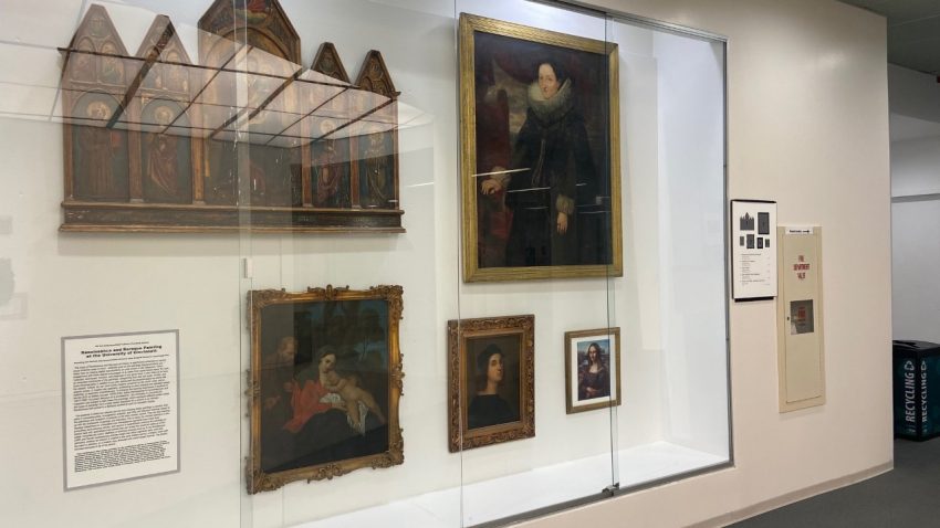 Exhibit of paintings