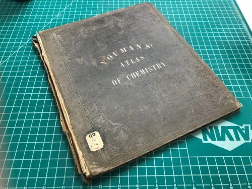 an image of the book before treatment