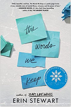 Image of book cover of novel called The Words We Keep