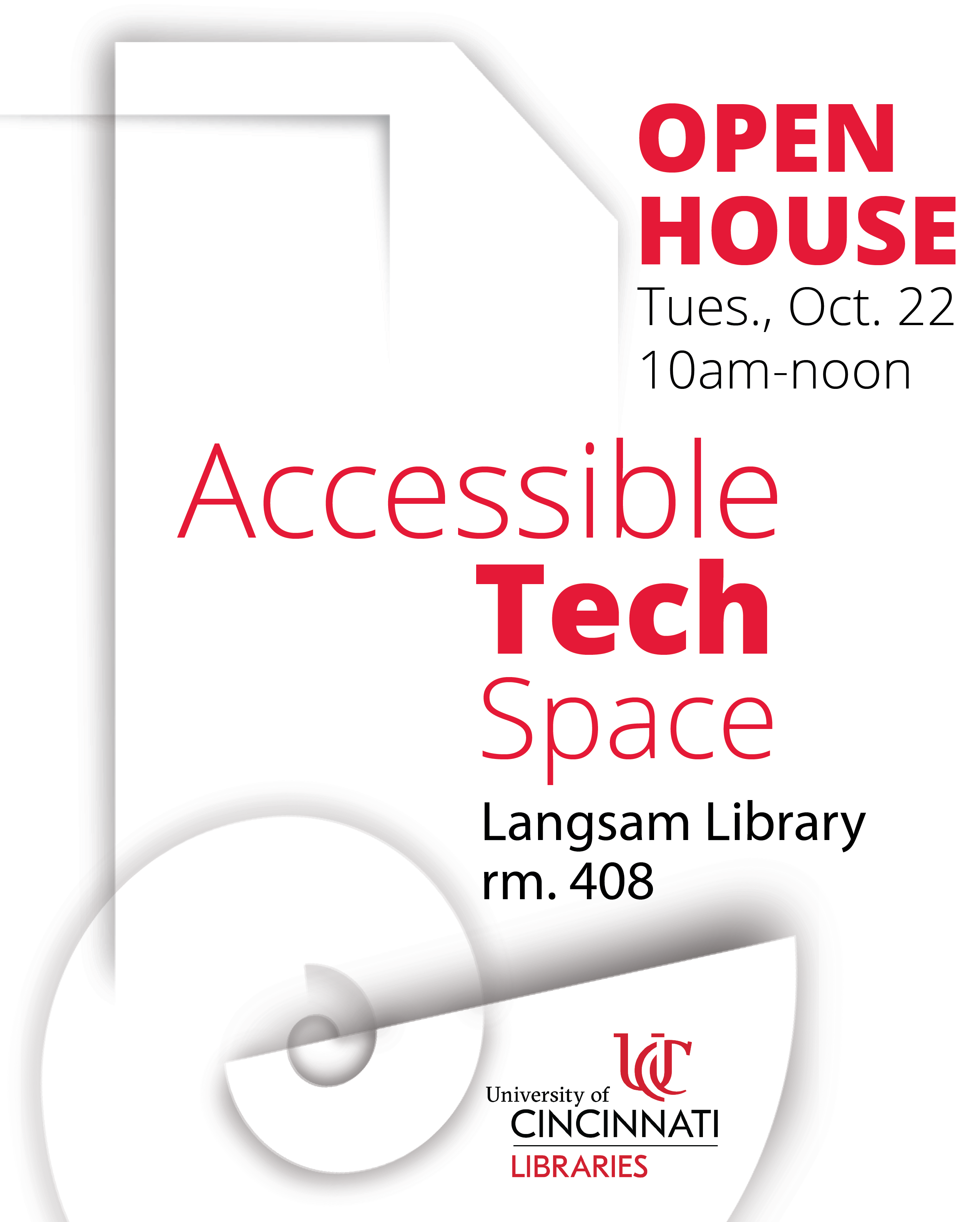 accessible tech flyer