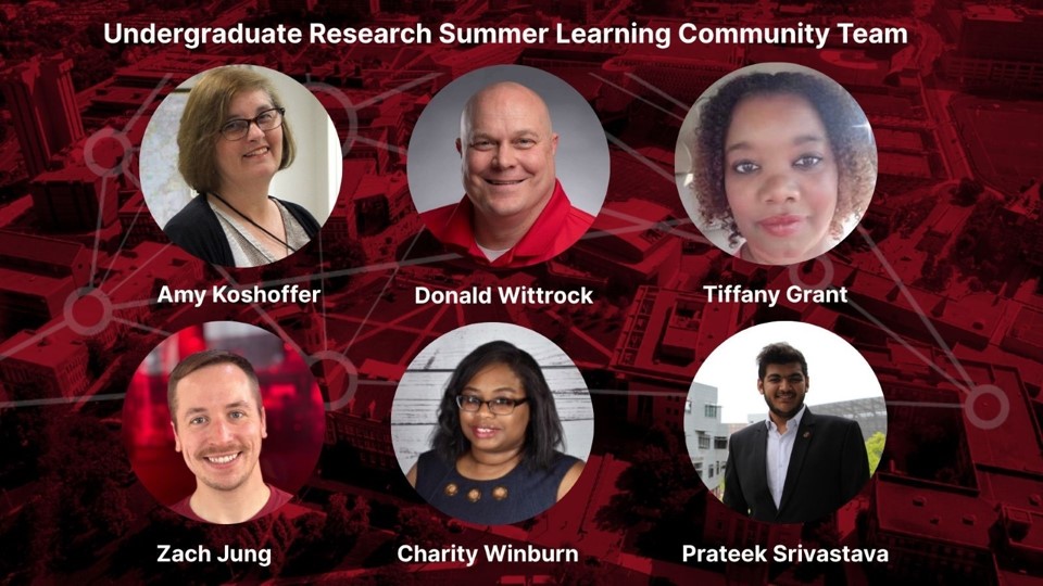 head shots of six people who are the facilitators of the program