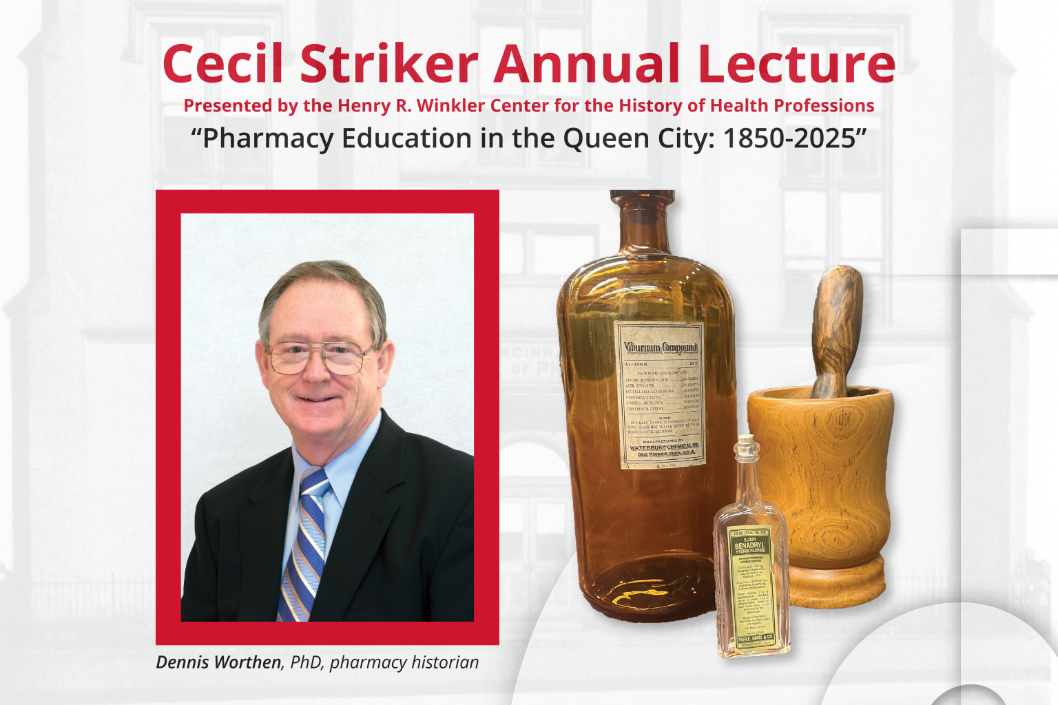 cecil striker annual lecture invite