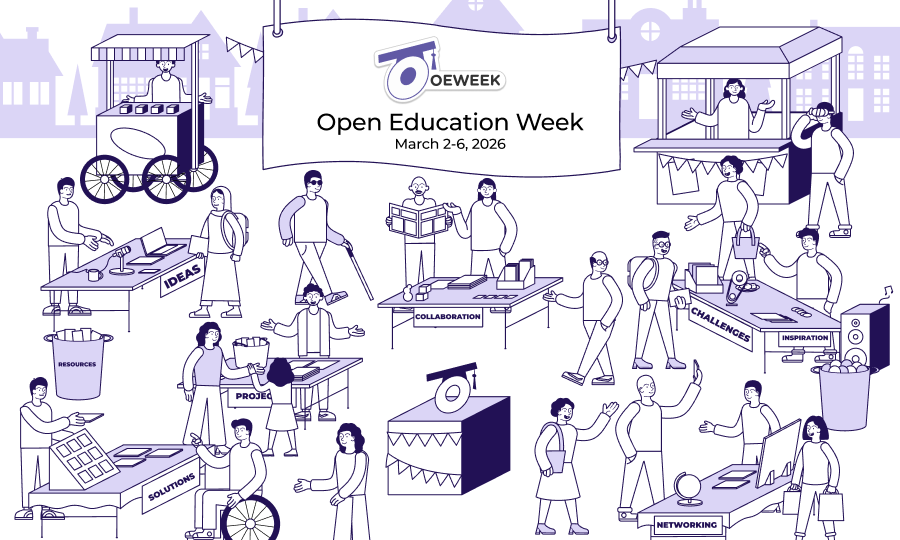 open  education week graphic