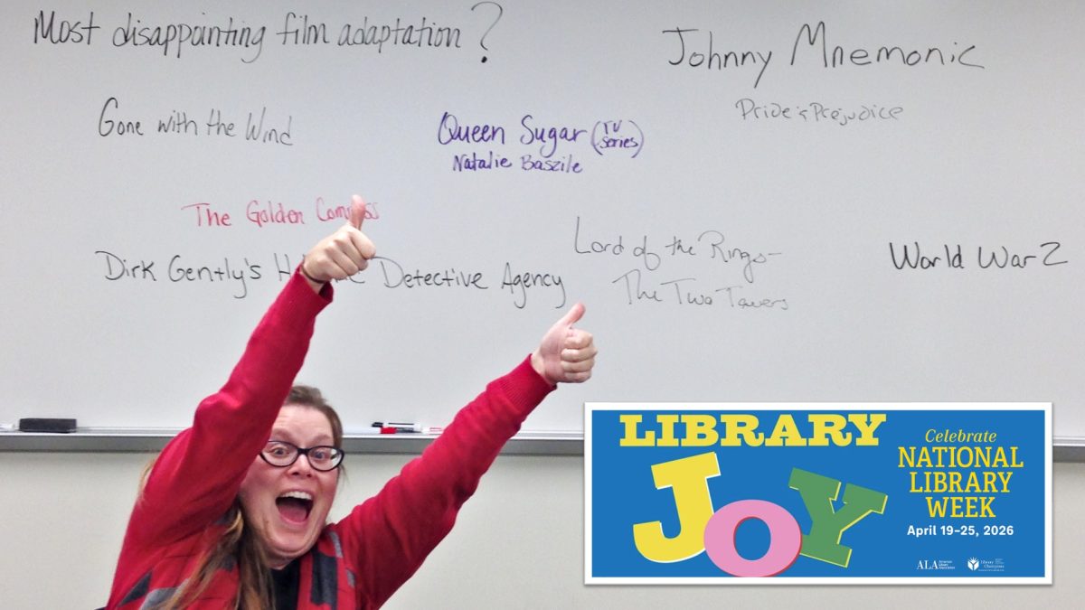 Kellie Tilton displaying two enthusiastic thumbs up. 