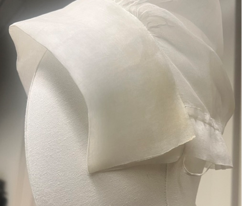 Nurse Petley, Fluted Cap, Jewish Hospital School of Nursing, Cincinnati, Ohio, Circa 1920, Chiffon, Cotton.