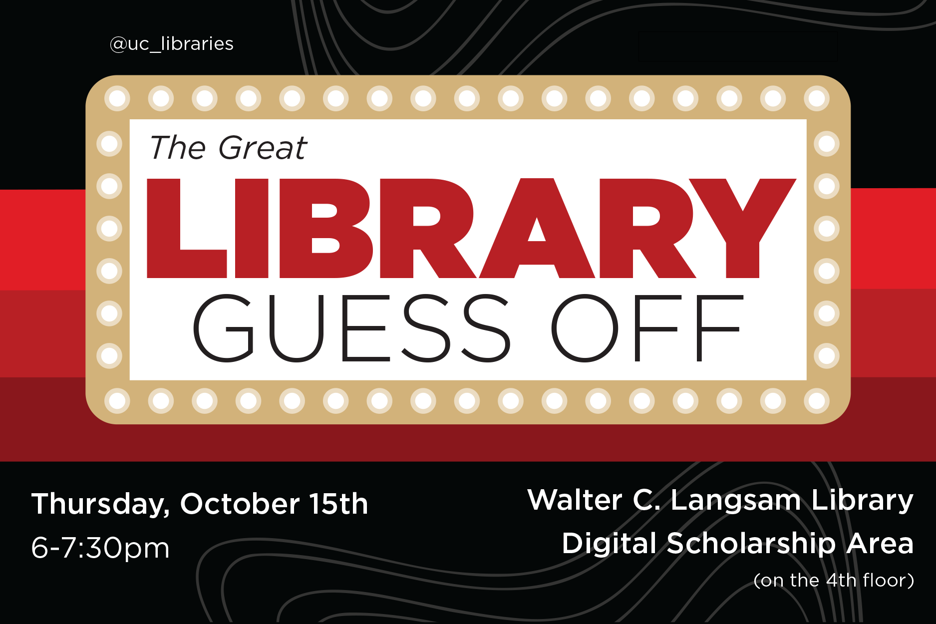 The Great Library Guess Off: Join us for an evening of fun and games