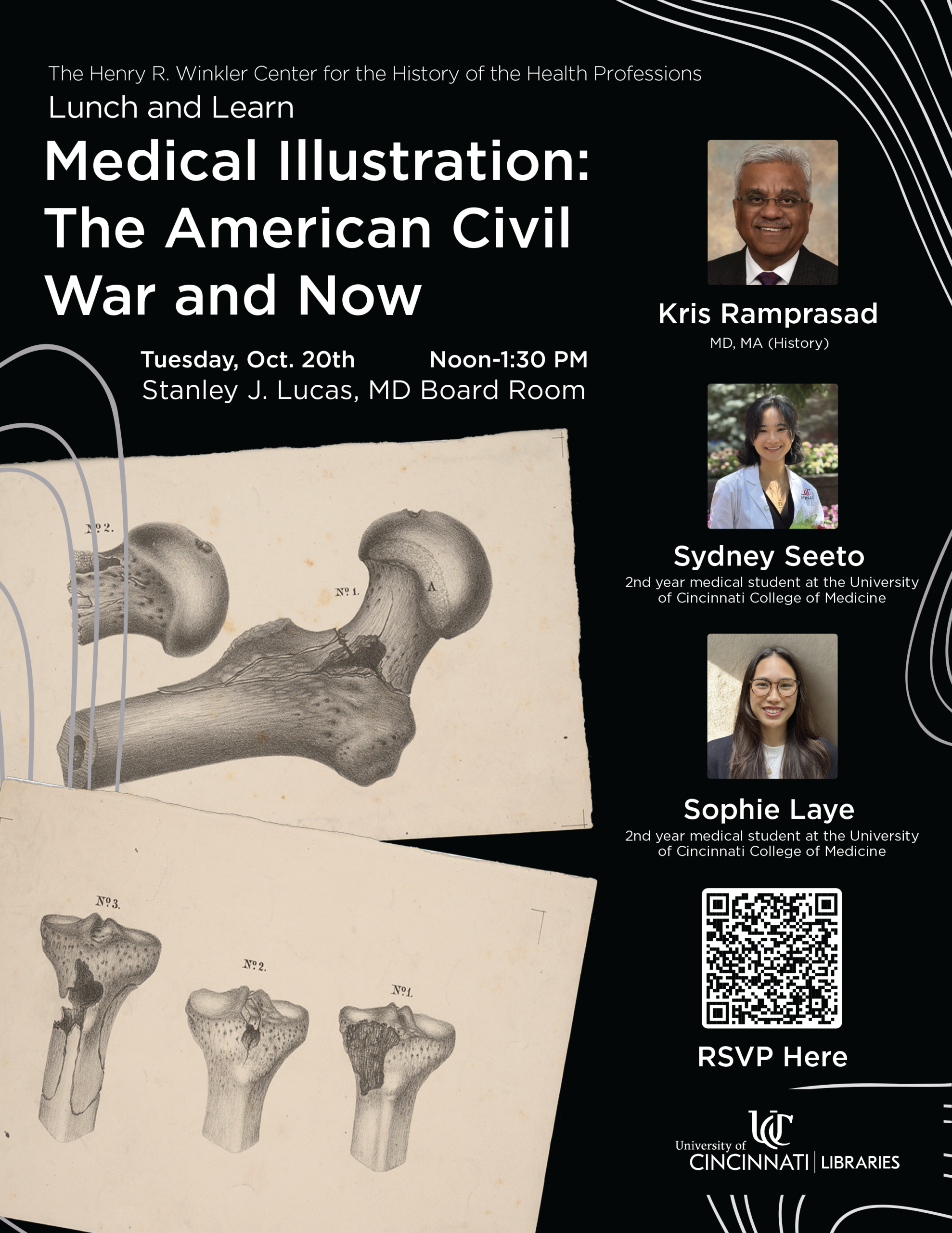 October 20th Lunch & Learn to focus on Medical Illustration: The American Civil War and Now