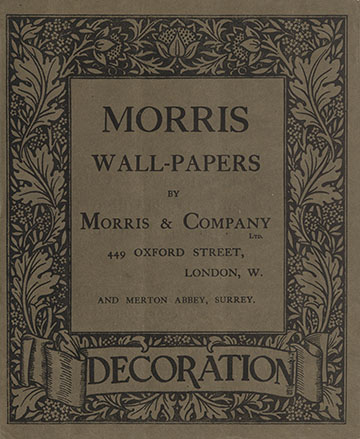image of a catalog for the company Morris & Company